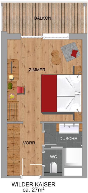 Familienhotel Christoph เอลล์เมา ภายนอก รูปภาพ