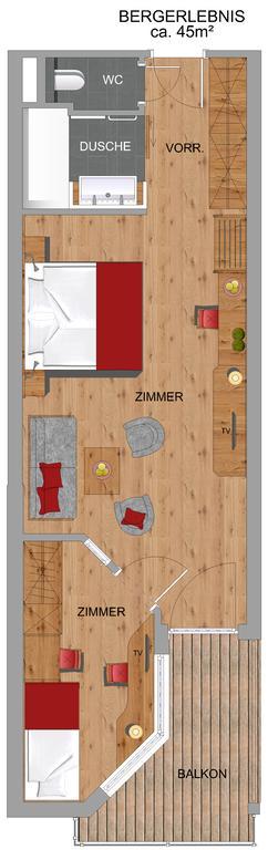 Familienhotel Christoph เอลล์เมา ภายนอก รูปภาพ